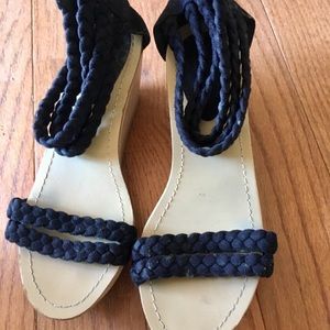 Braided Spanish Wedges